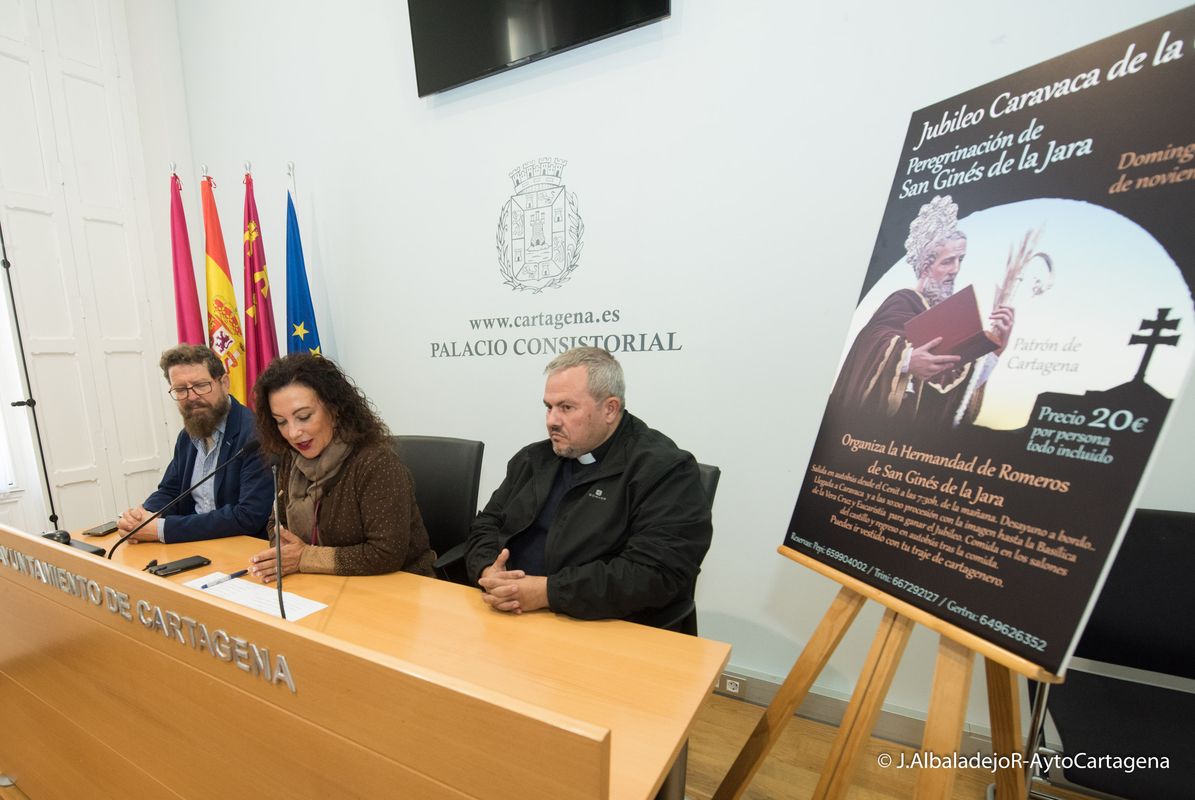 Presentacin de la peregrinacin de San Gins de la Jara a Caravaca de la Cruz