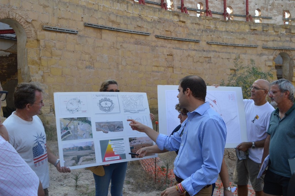 El concejal Ricardo Segado durante la presentacin del proyecto en el mes de septiembre