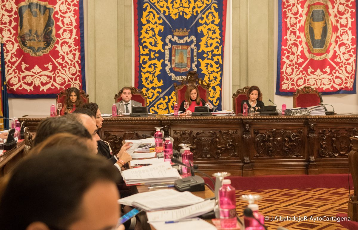 Pleno del Ayuntamiento de Cartagena de 30 de noviembre de 2017