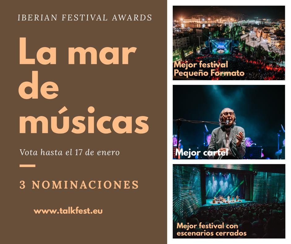 La Mar de Músicas nominada a Iberian Festival Awards