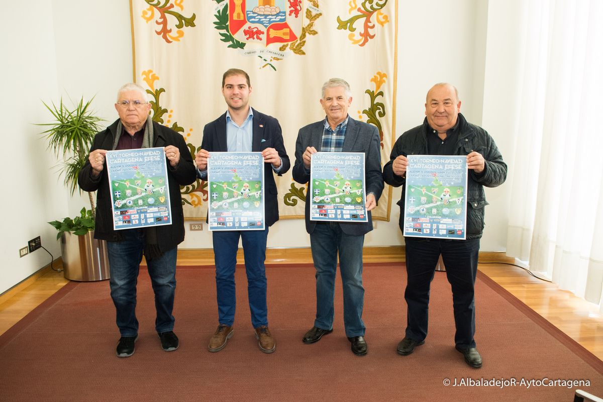 Presentacin del XVI Torneo de Navidad del Cartagena Efes