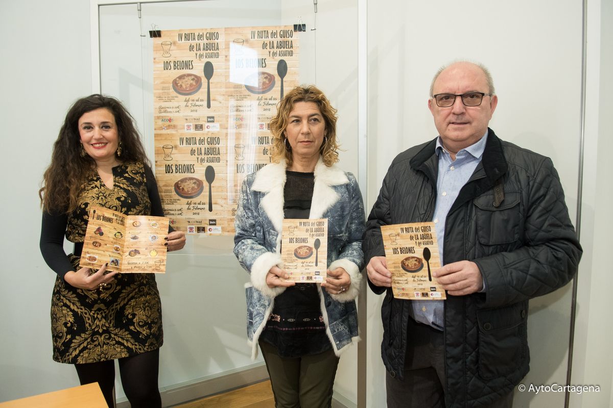 Presentacin de la IV Ruta del Guiso de la Abuela y el Asitico de Los Belones