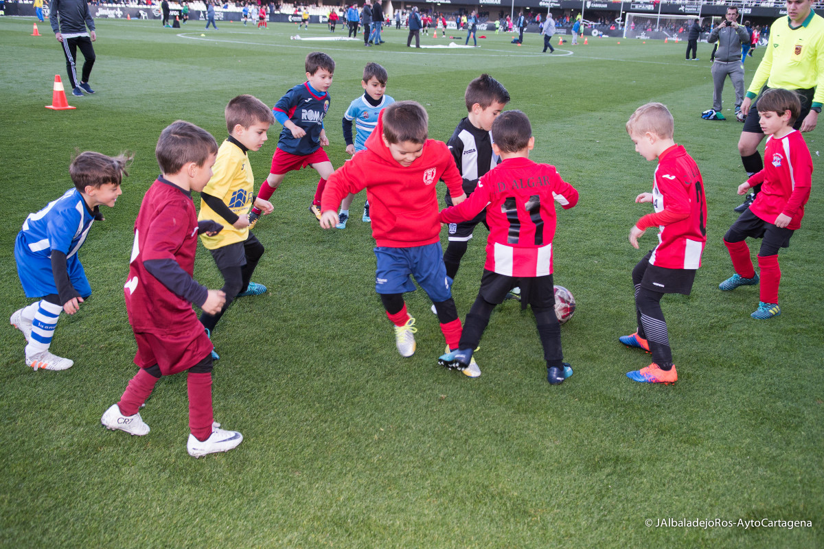 Jornada 14 de la liga comarcal de ftbol base y 25 aniversario del campeonato