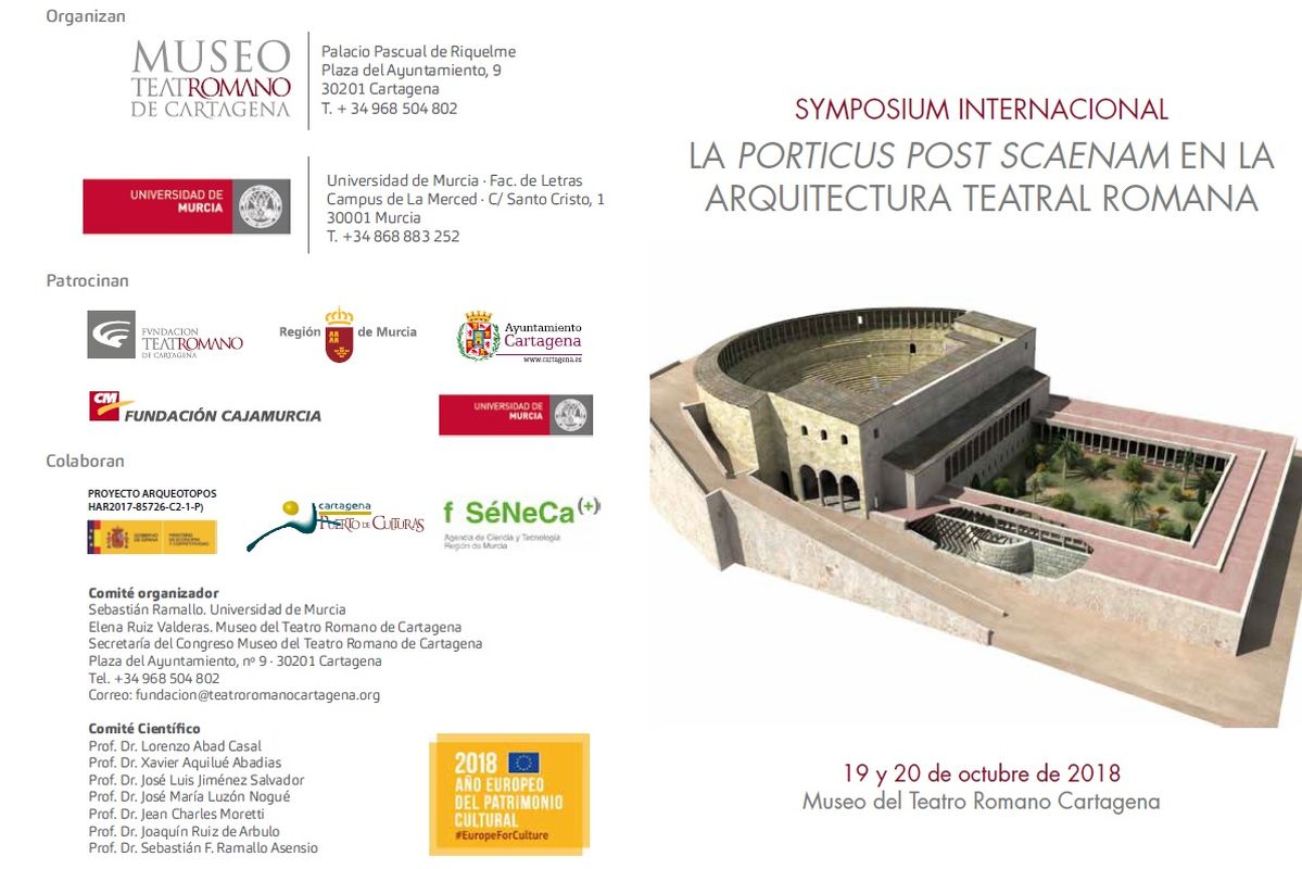 Symposium prtico de Teatros Romanos