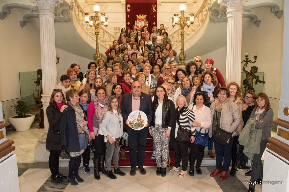 Visita de mujeres de Lebrija