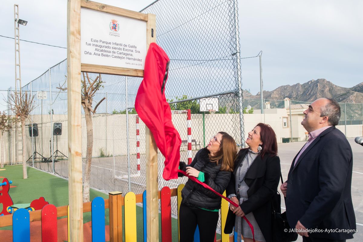 Inauguracin Nuevo Parque Infantil de Galifa