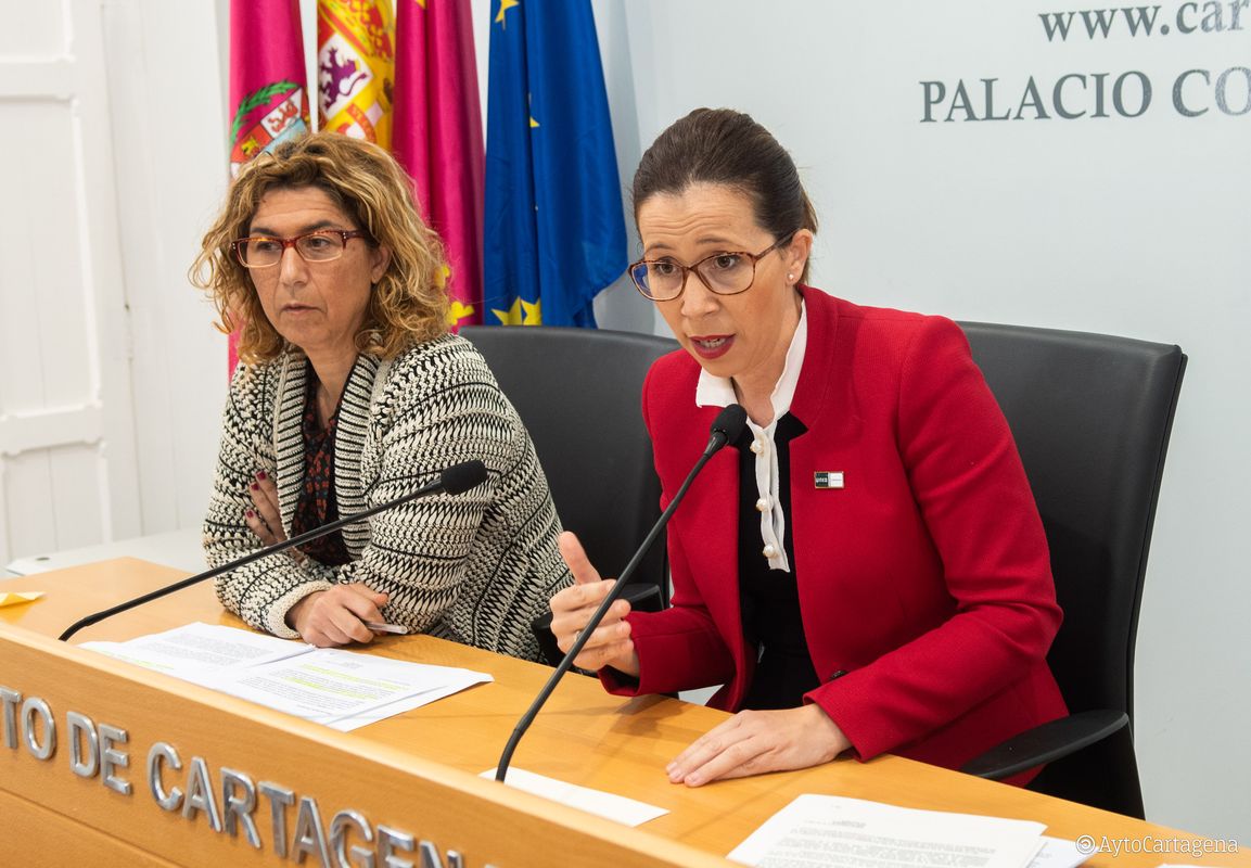 Comparecencia de Ana Beln Castejn y Mari Carmen Martn