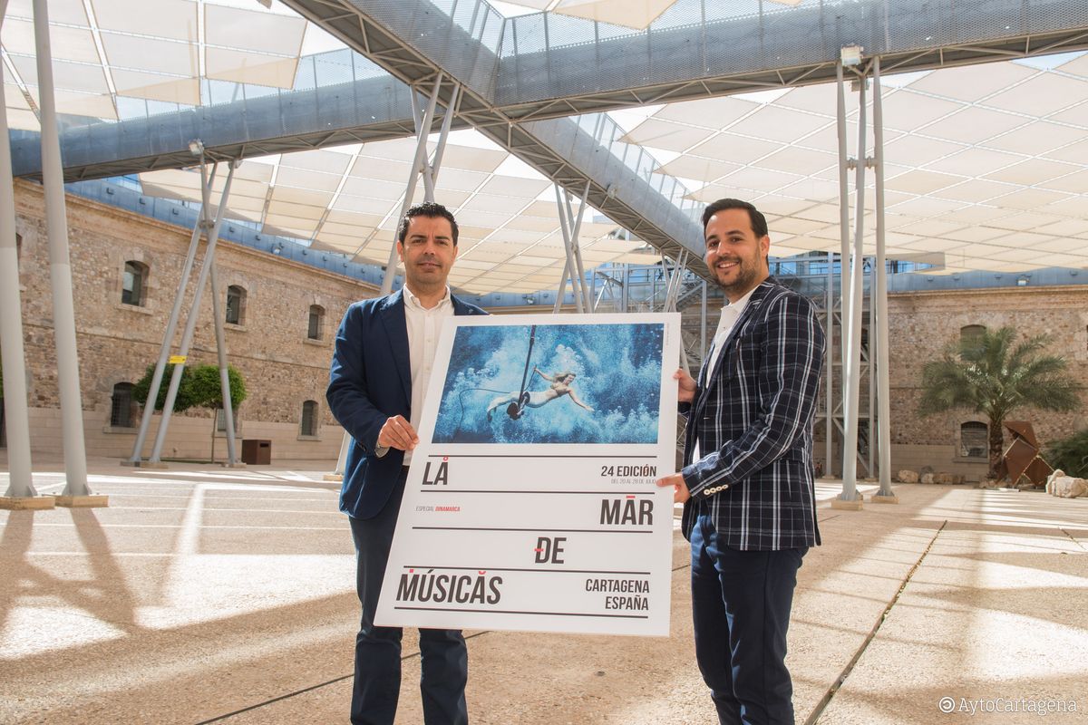 Presentacin Cartel La Mar de Msicas 2018 y nuevo escenario de conciertos en el CIM