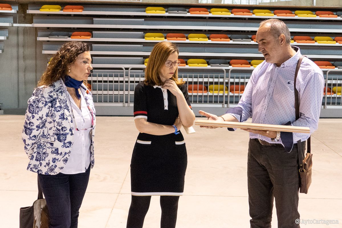 Muestra parqu en Palacio de Deportes