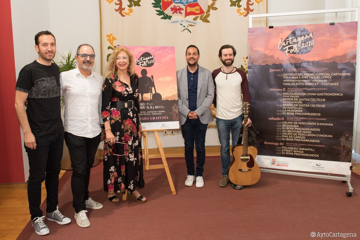 Presentacin del Festival Cartagena Folk 2018