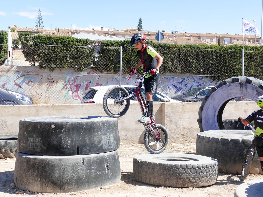 Imagen de archivo de la Copa de Espaa de trial bici - Circuito del Club Trial Bici Cartagena