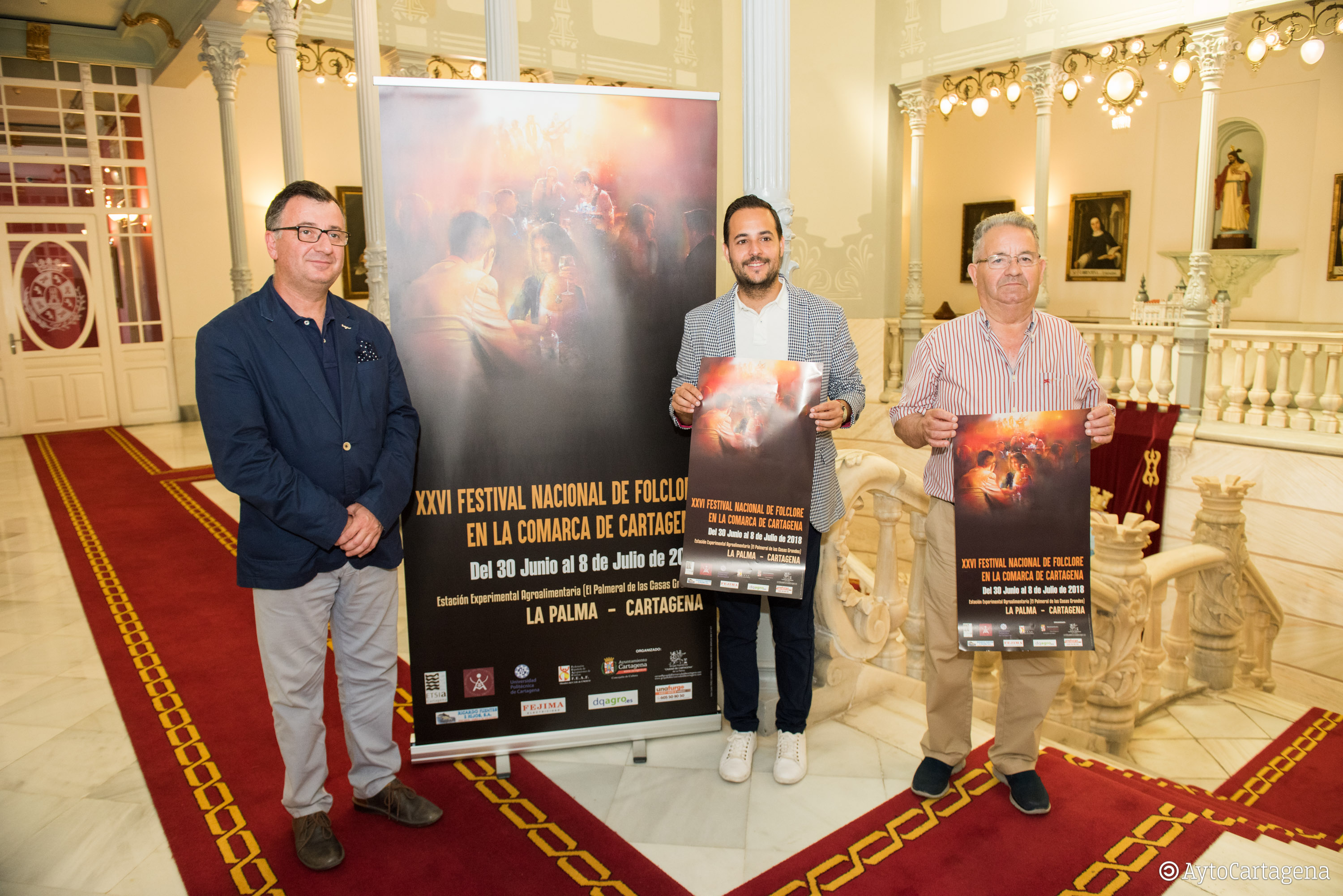 Presentacin del Festival de Folklore de La Palma