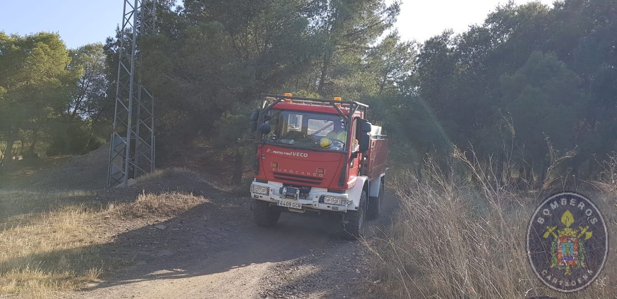 Incendios forestales en El Chorrillo y Cabezo Rajao en La Unin