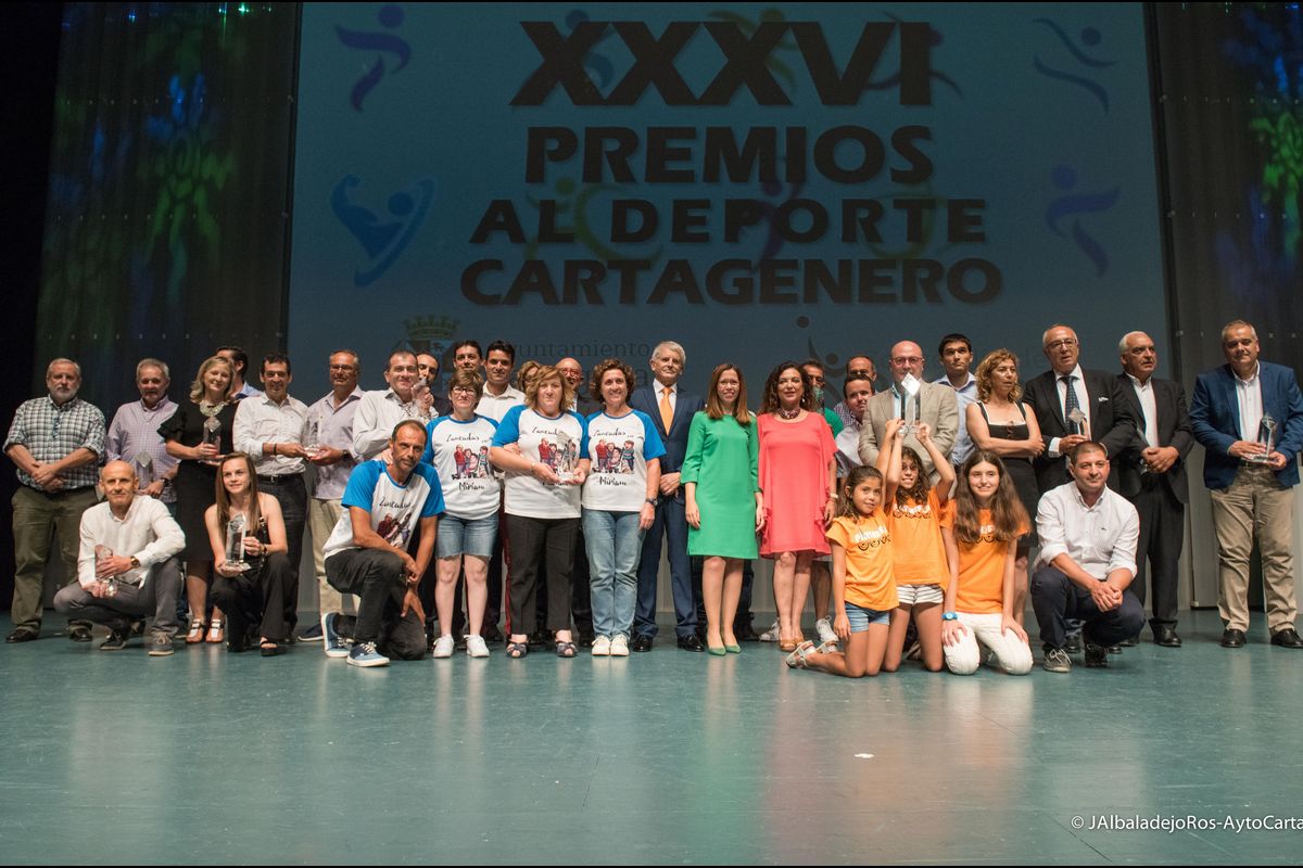 Gala de los XXV Premios Anuales al Deporte cartagenero 2017