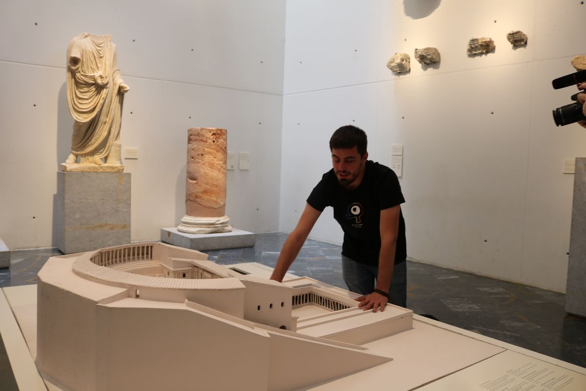 Adaptacin del Museo del Teatro Romano a personas invidentes