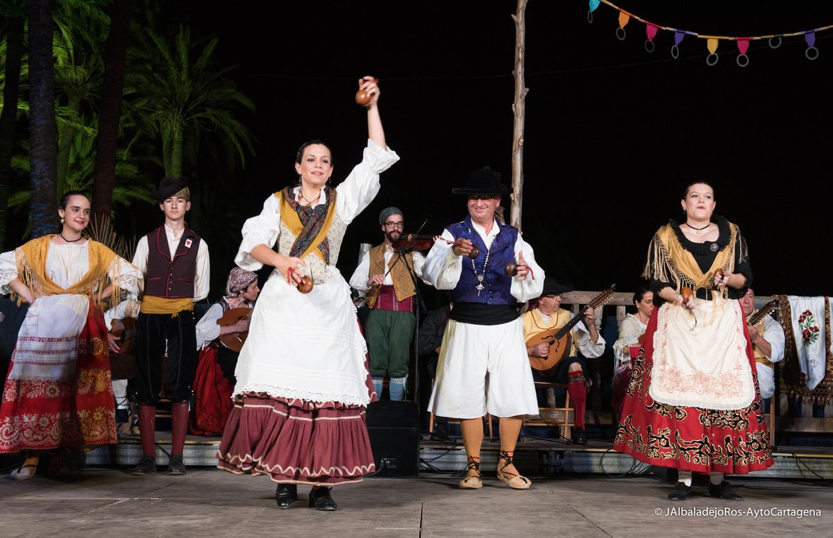 Clausura del Festival de Folclore de La Palma