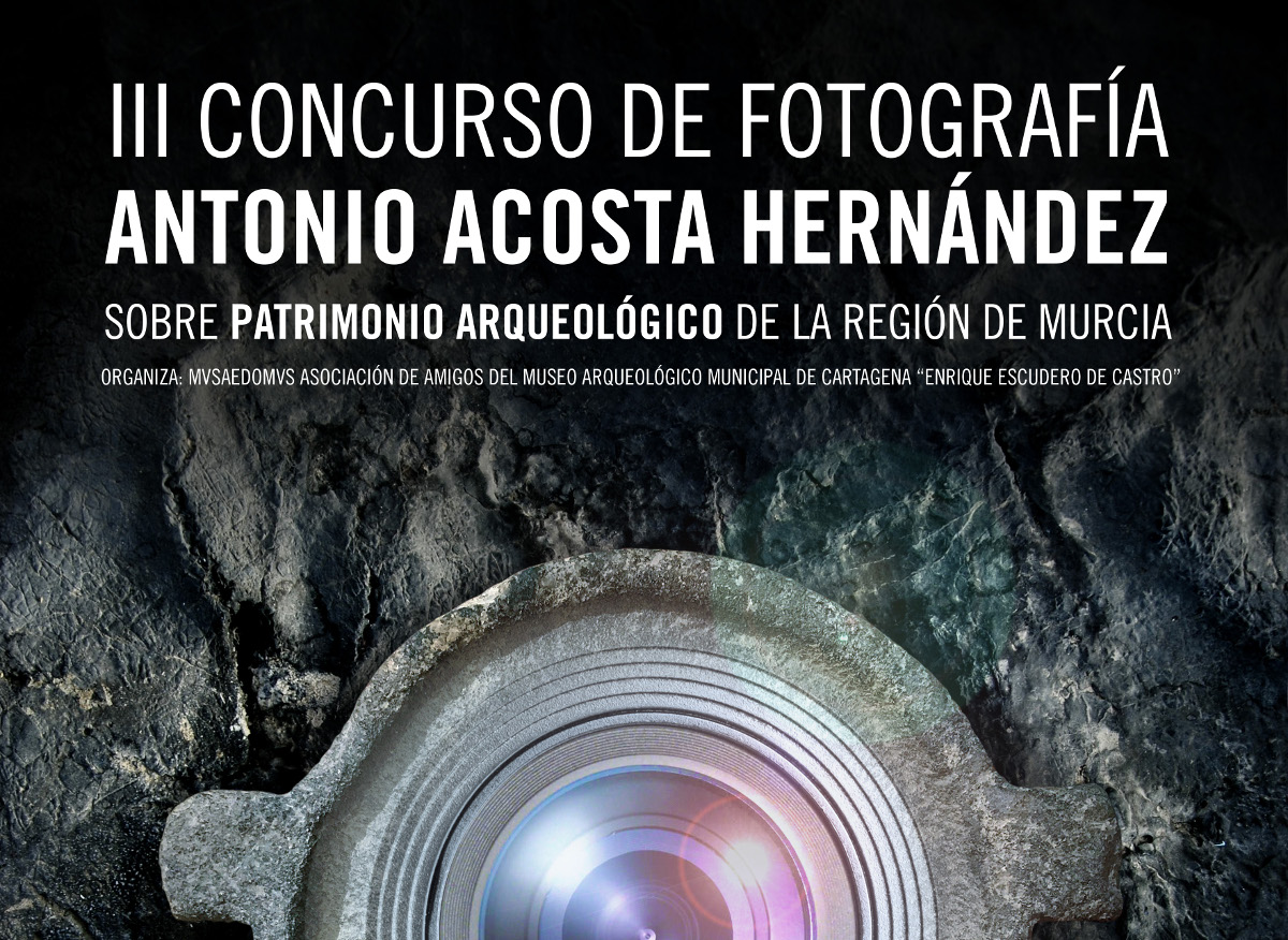 Cartel del III Concurso de Fotografía 'Antonio Acosta Hernández'