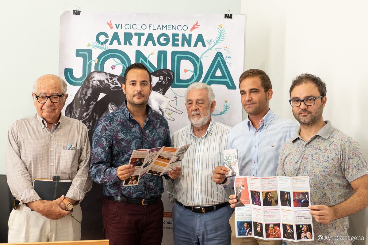 Presentacin del VI Ciclo Flamenco Cartagena Jonda