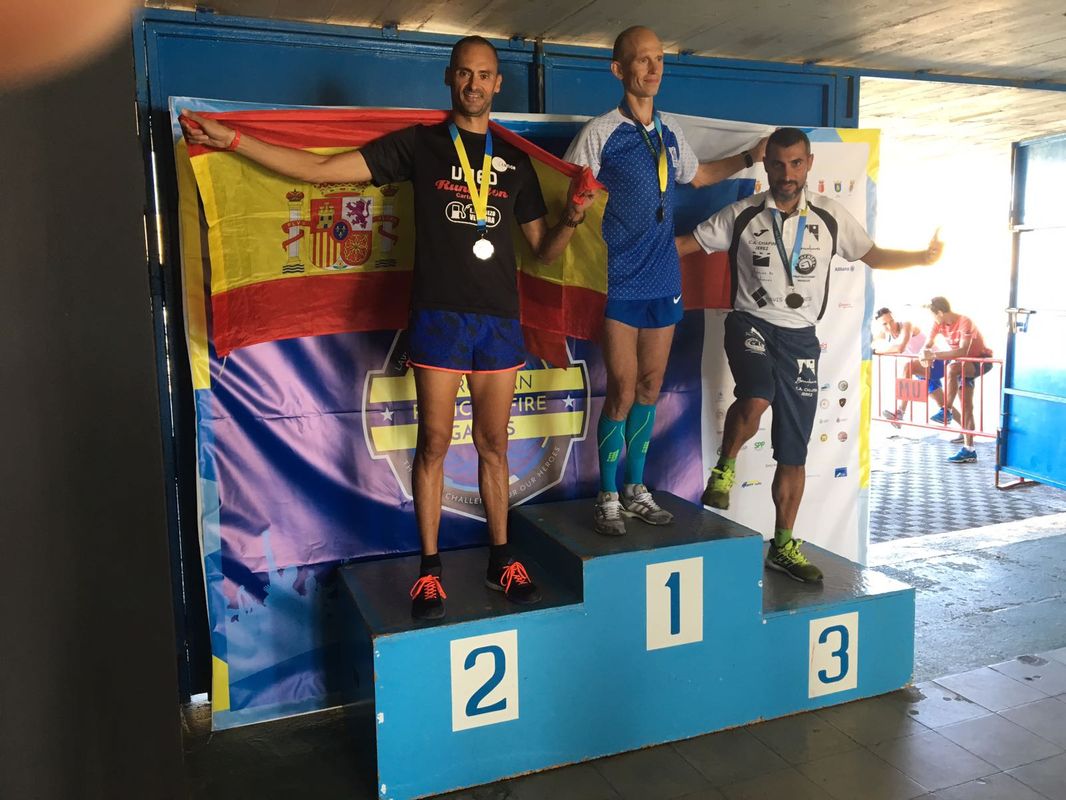 Joaquín López en los Juegos Europeos de Policías y Bomberos