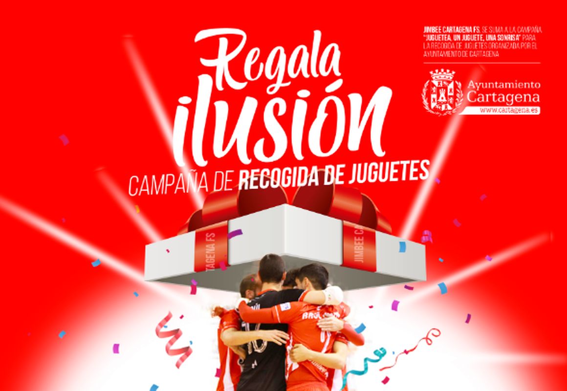 Jimbee Cartagena FS. Campa�a recogida de juguetes
