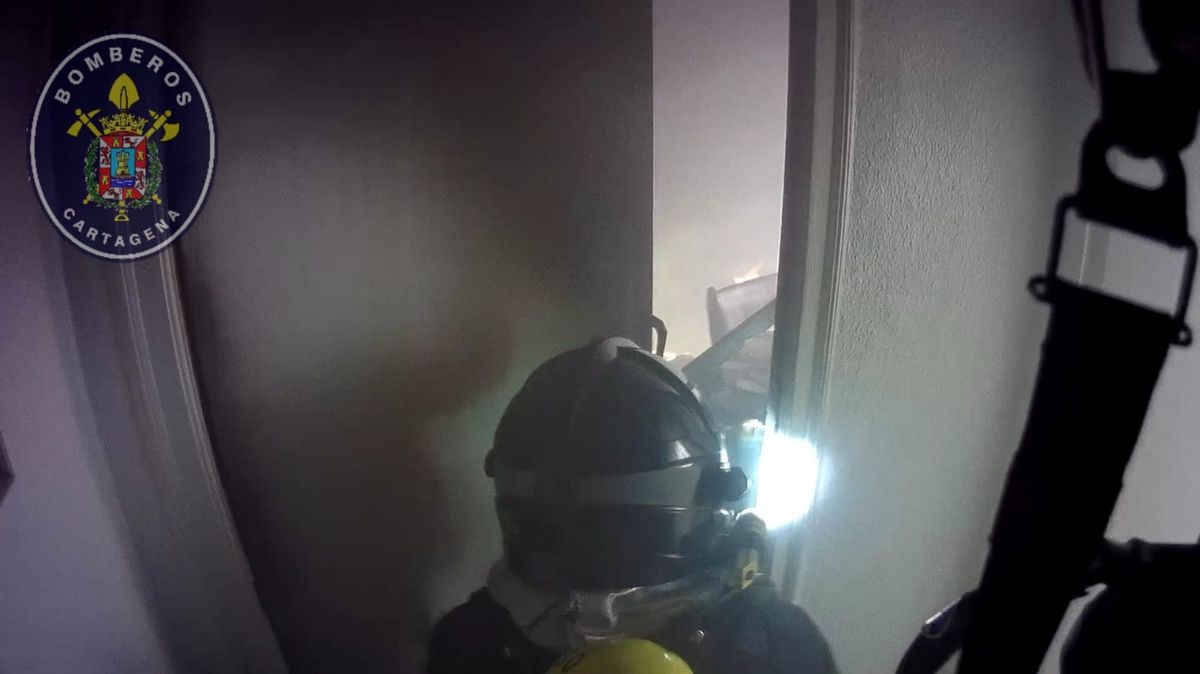 Incendio en una vivienda de la calle Sller