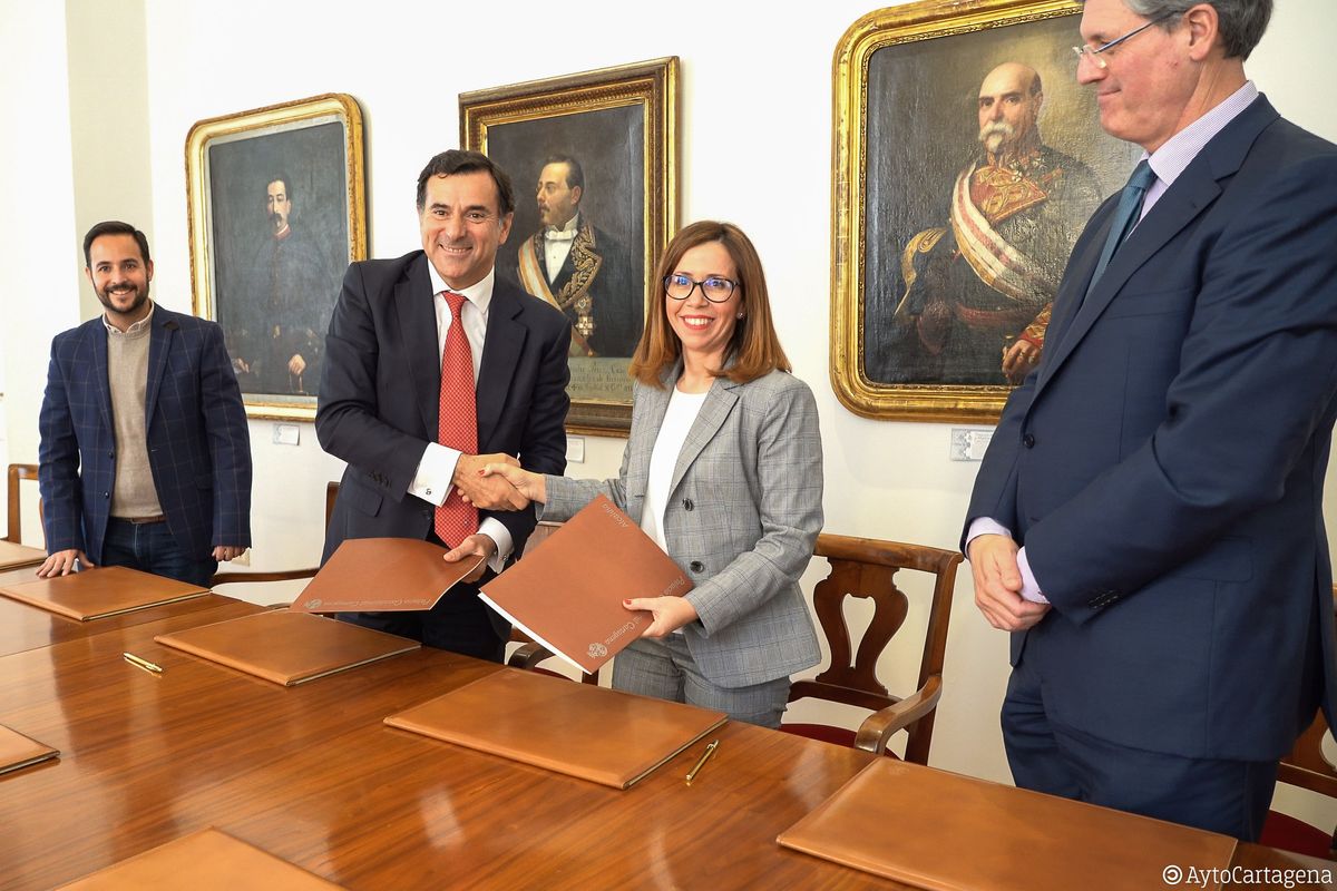 Firma de un nuevo convenio con la Fundacin Repsol por importe de 600 mil euros