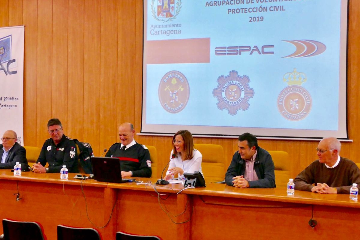 Inauguracin jornadas de formacin para voluntarios de Proteccin Civil de la ESPAC
