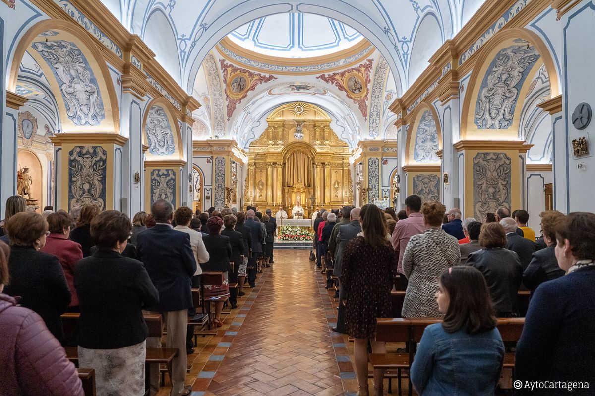 Misa en honor a Santa Florentina en La Palma