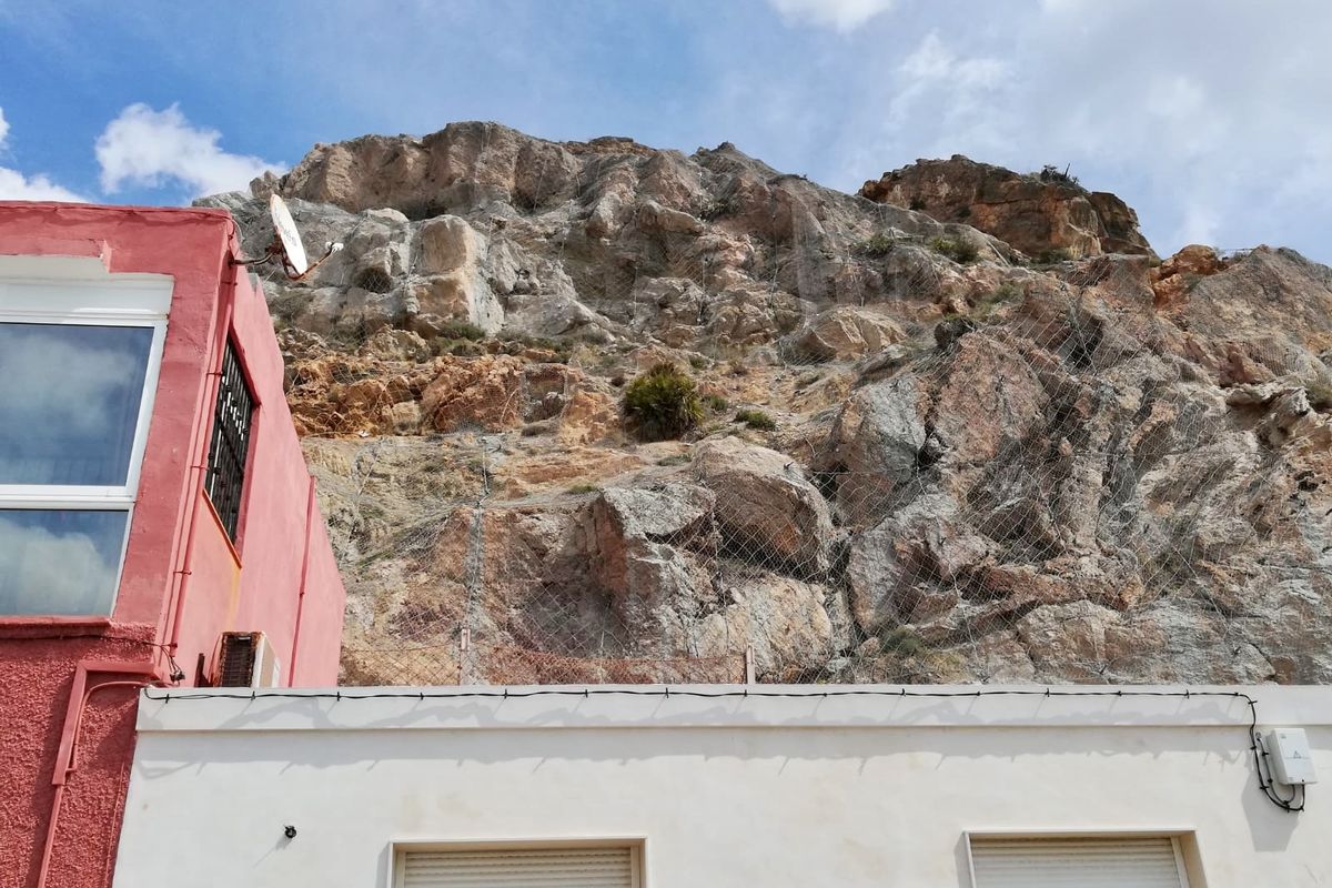 Finalizan las obras de consolidacin del Monte de las Casillas en El Ports