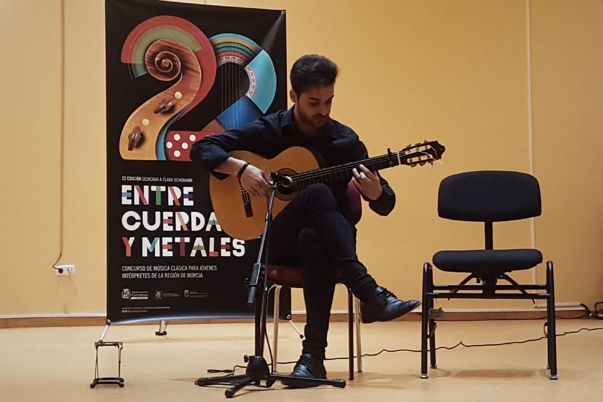 Finalistas guitarra flamenca Entre Cuerdas y Metales  