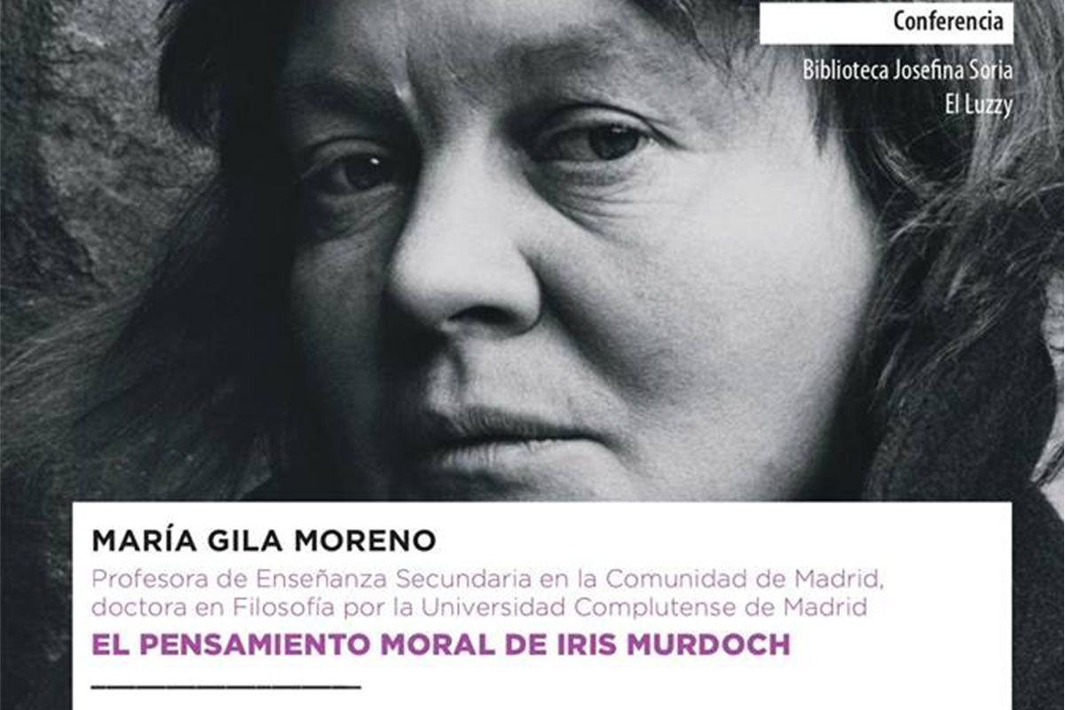 Charla 'El pensamiento moral de Iris Murdoch' en Cartagena Piensa
