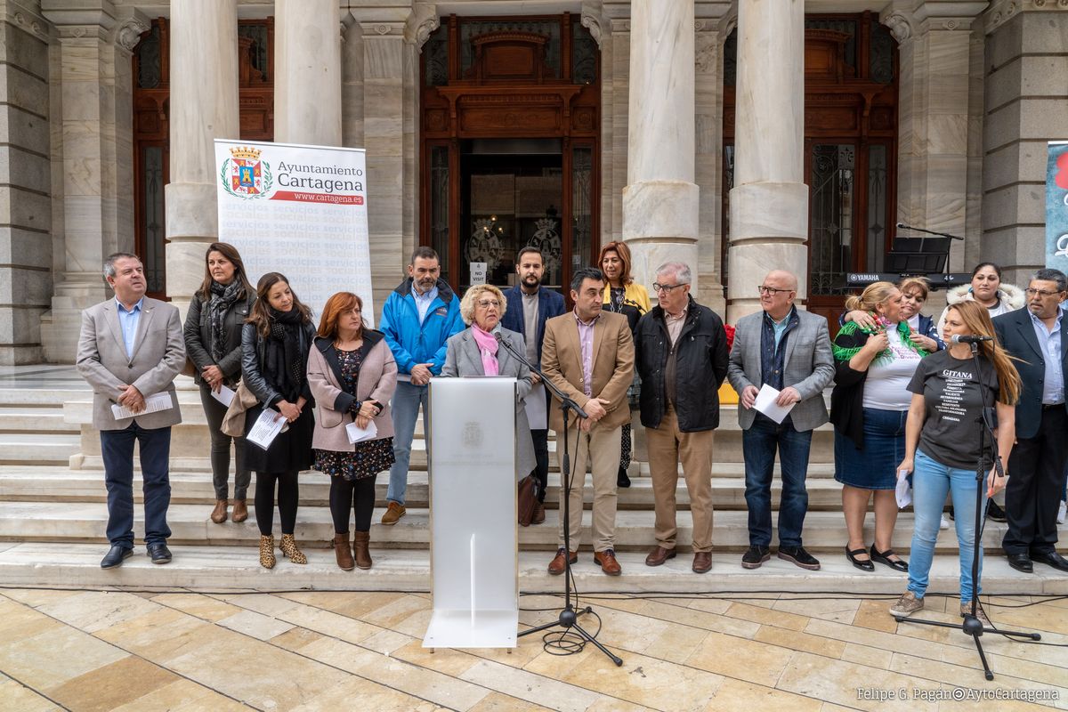 La bandera gitana ondeará en el Ayuntamiento de Cartagena este domingo, Actualidad