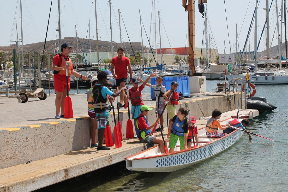 Imagen de archivo de los Talleres del Mar en las Escuelas de Verano