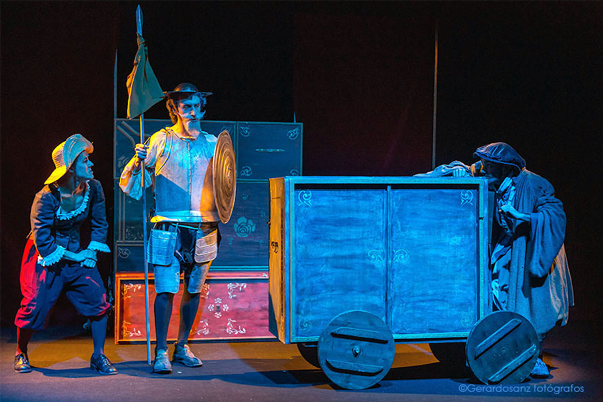 Espectculo 'El Ingenioso Hidalgo' en El Teatro Circo Apolo de El Algar