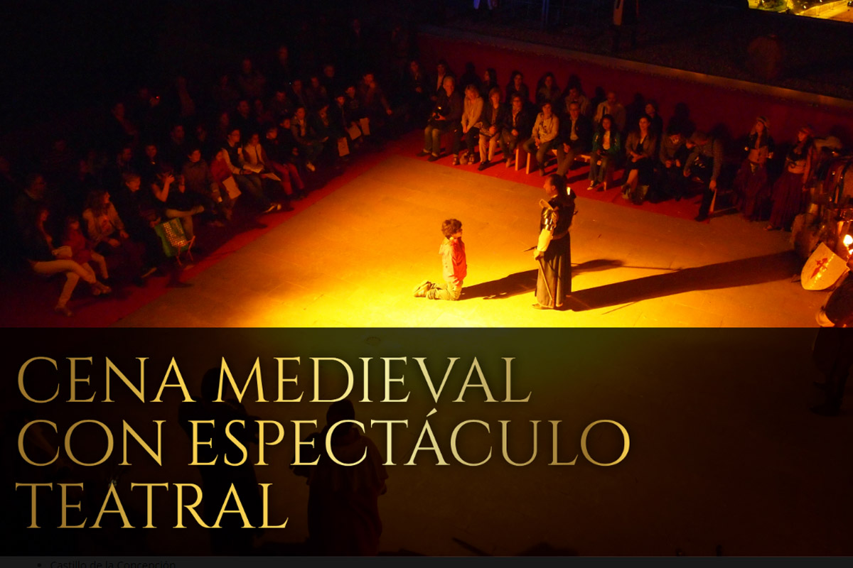 Cena medieval en el Castillo de la Concepcin Cartagena Puerto de Culturas