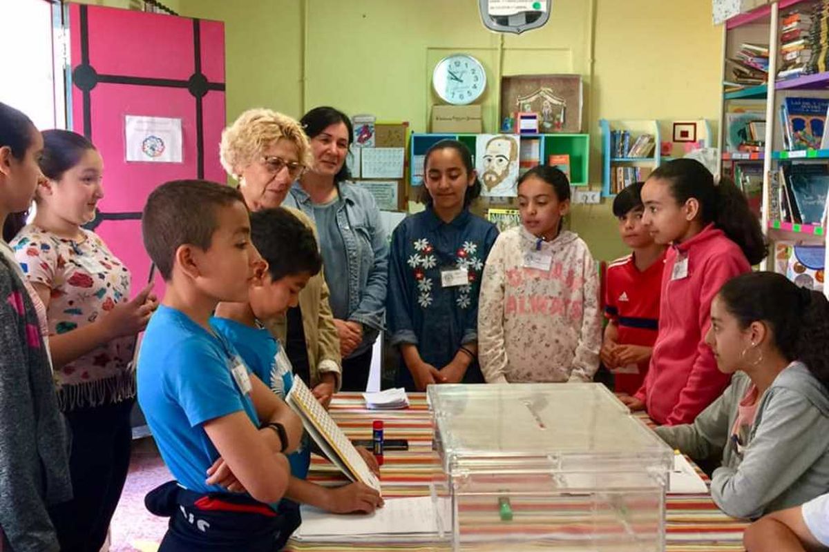 Votaciones de los presupuestos participativos en los diferentes centros educativos