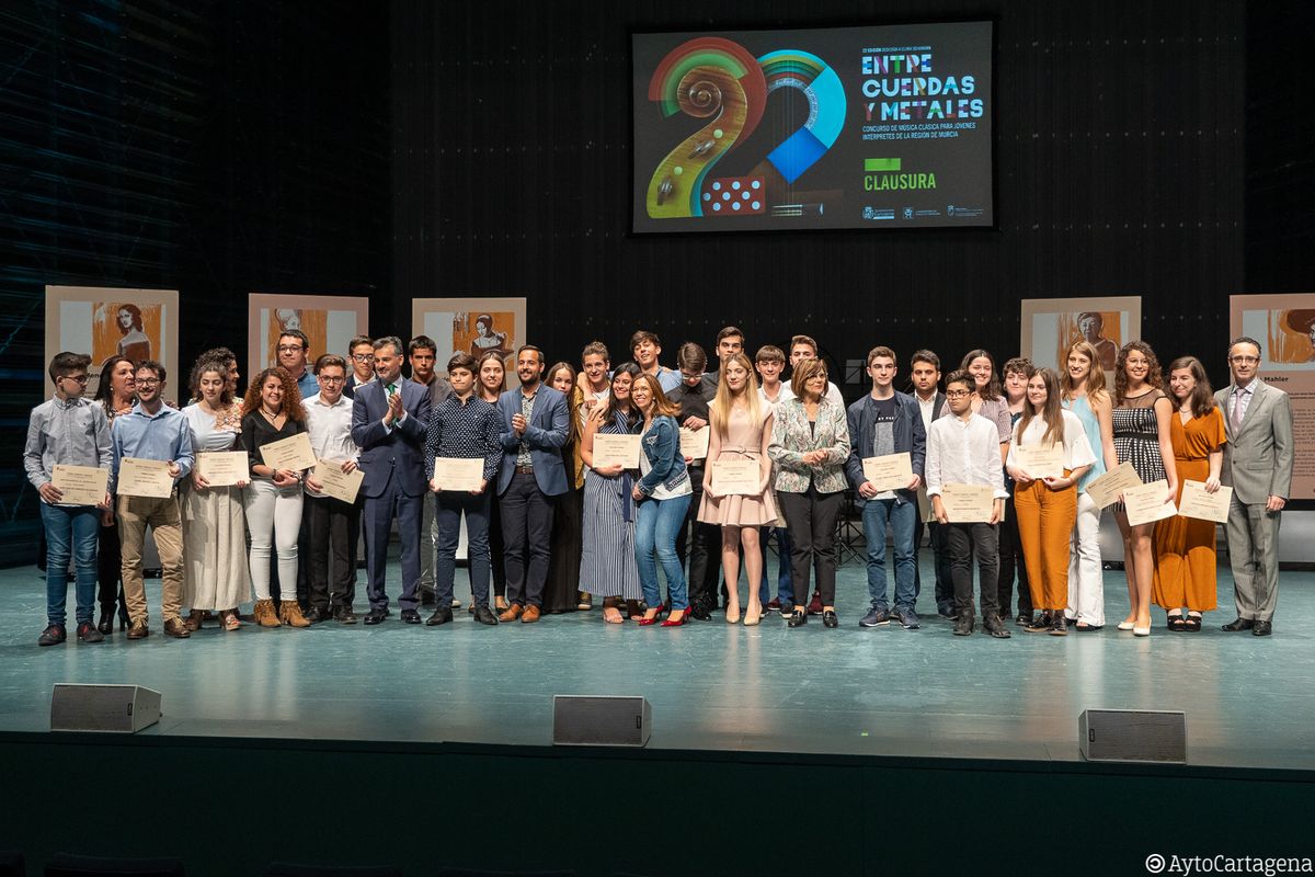  Gala de clausura y entrega de premios del XXII concurso 'Entre Cuerdas y Metales'