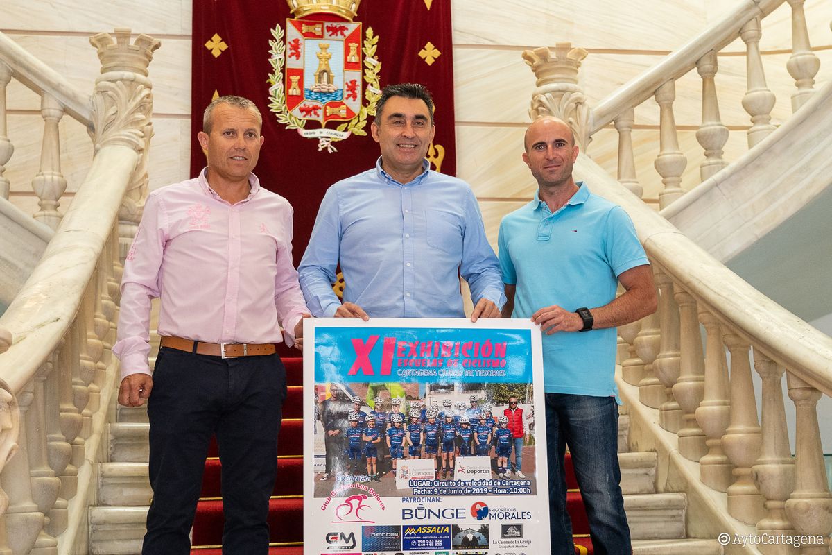 Presentacin XI Exhibicin de Escuelas de Ciclismo 'Cartagena Ciudad de Tesoros'