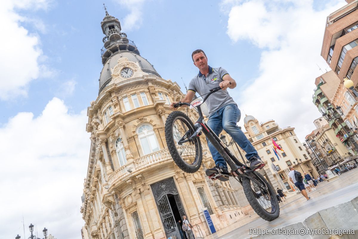 Presentacin del Campeonato de Espaa de Trial Bici Cartagena 2019