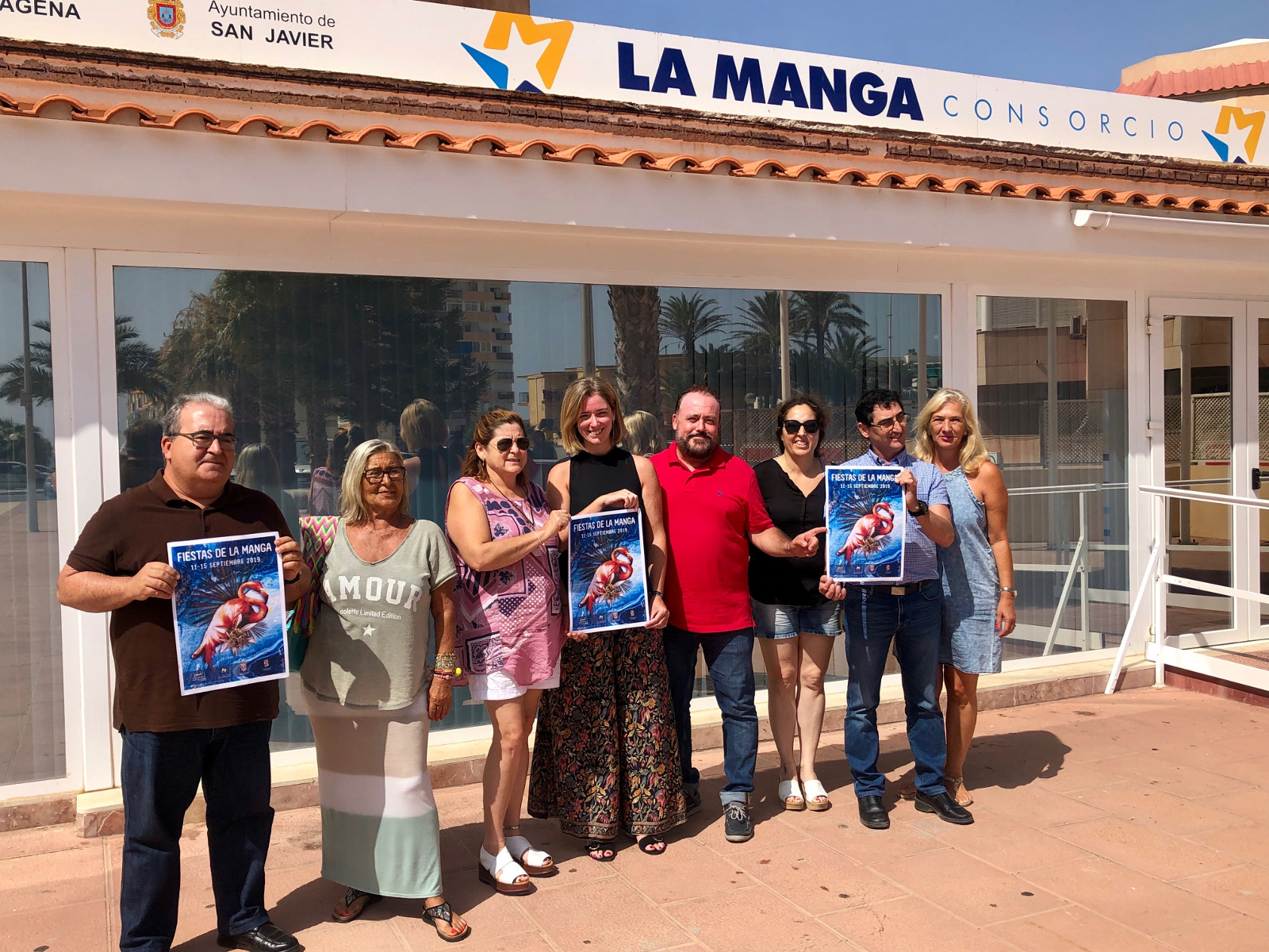 Presentacin del cartel de las fiestas de La Manga del Mar Menor 2019