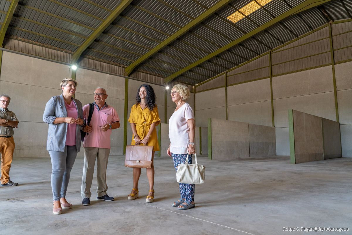 Visita banco de alimentos Cartagena