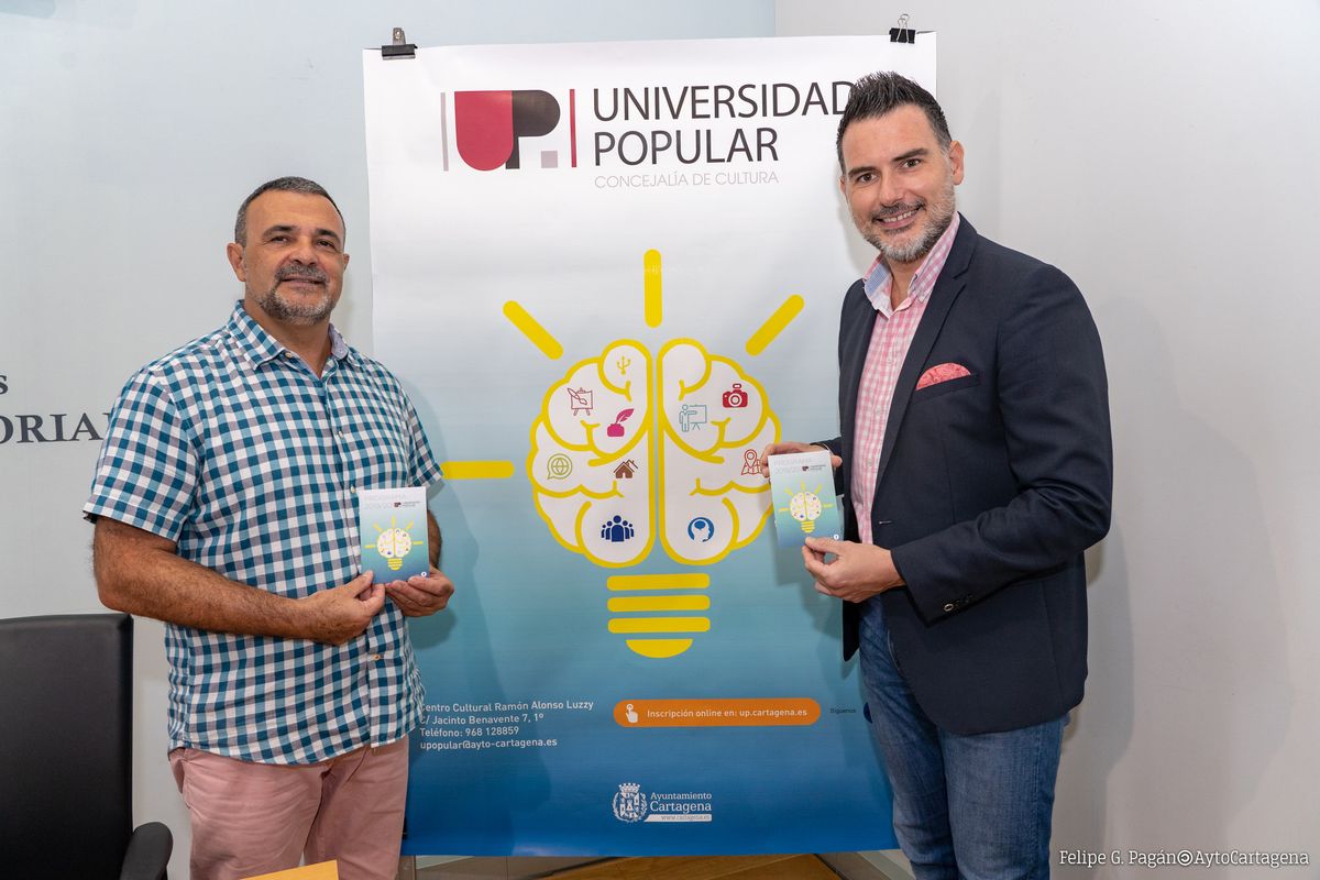 Presentacin de la programacin de actividades del curso 2018/2019 de la Universidad Popular