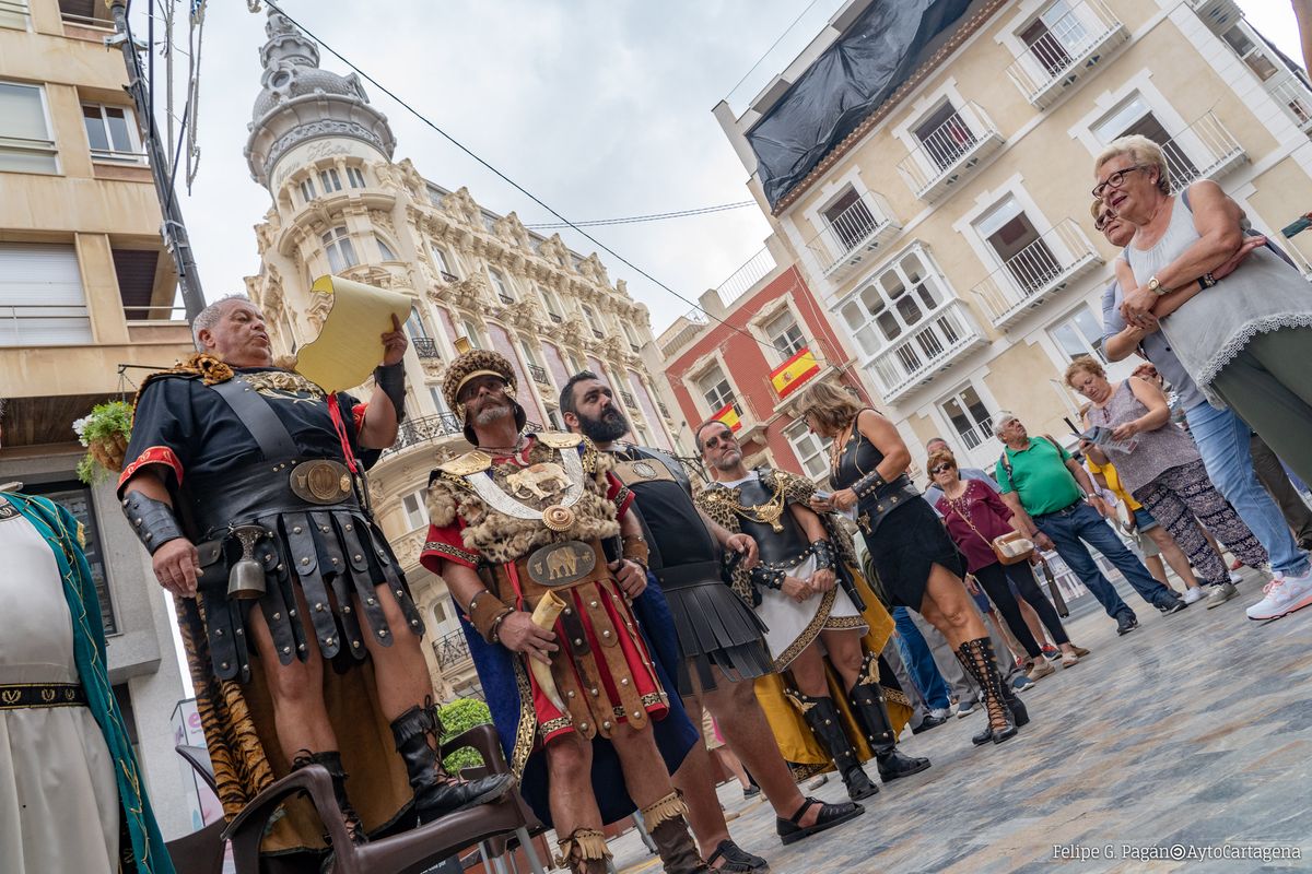 Lectura del Pregonillo de Fiestas Carthagineses y Romanos