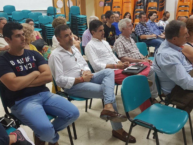 Reunin de MC Cartagena con representantes de colectivos vecinales de Torreciega, Sector Estacin, San Gins y Los Mateos