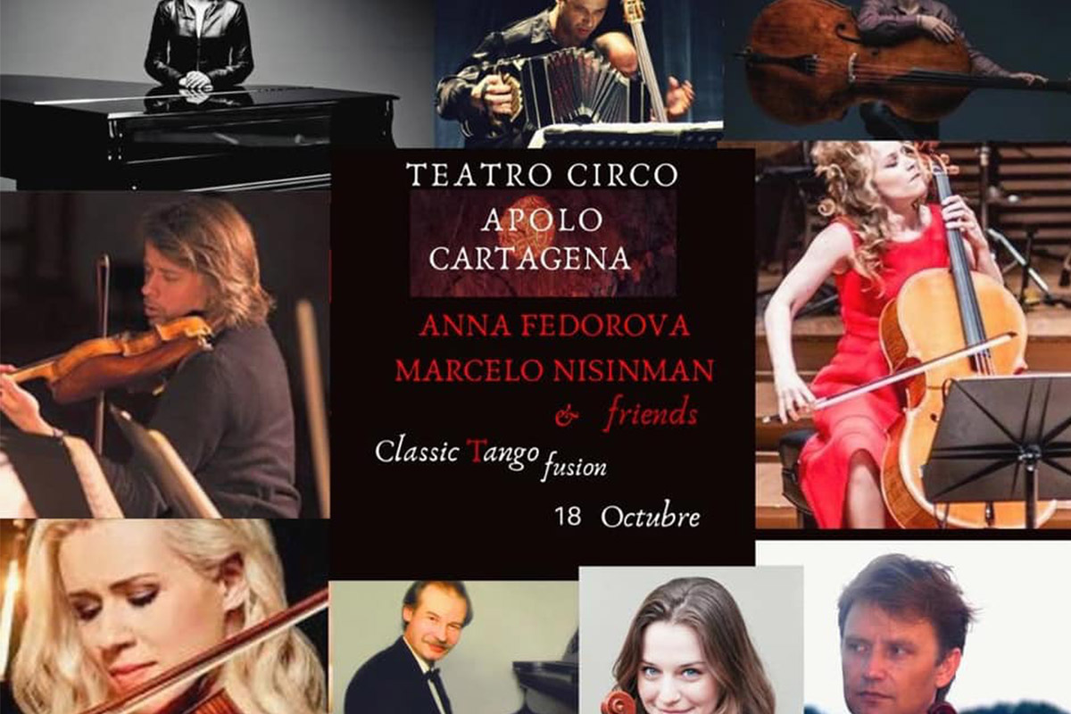 'Aventango' de la pianista Anna Fedorova en el Teatro Circo Apolo de El Algar