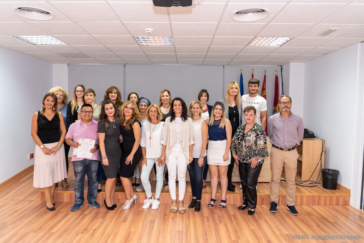 Clausura curso de Atencin Sociosanitaria de la ADLE