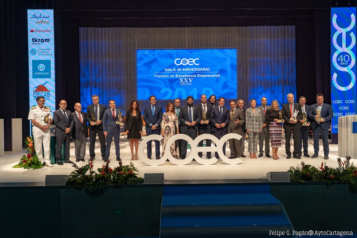 Gala 40 aniversario COEC