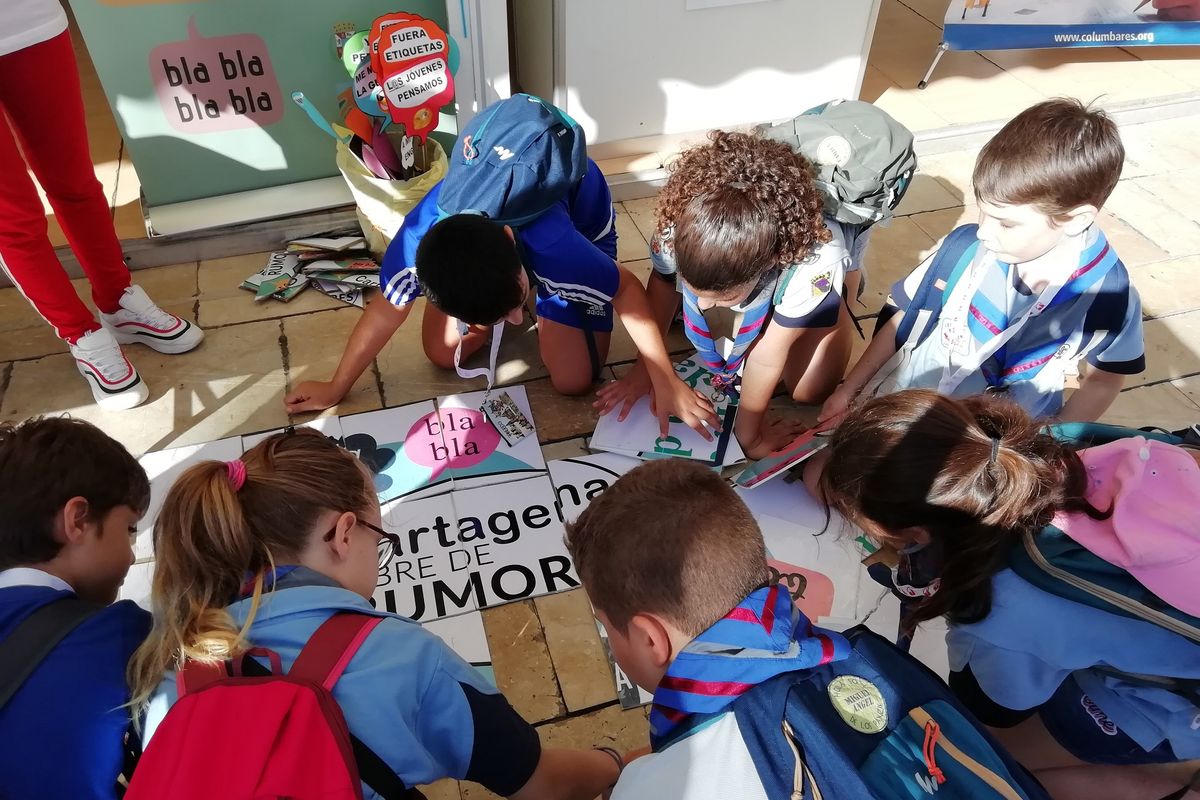 Punto Cartagena Libre de Rumores en el Encuentro de Asociaciones Juveniles