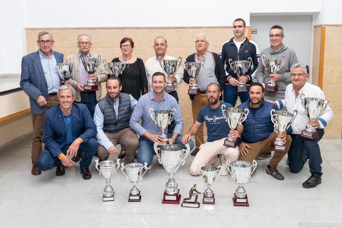 Clausura de la XI edicin de la Liga Comarcal de Bolos Cartageneros 