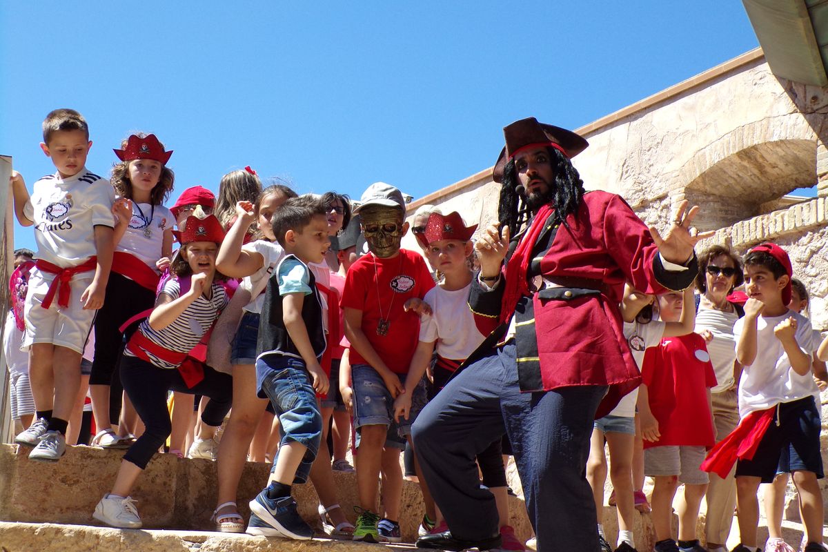 Piratas y princesas en el Fuerte de Navidad Cartagena Puerto de Culturas